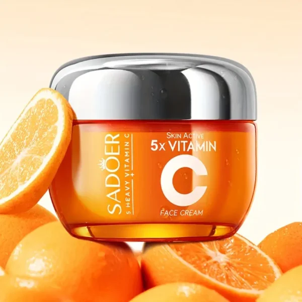 Multi-Functional Moisturizing Cream With Vitamin C, Hydrating And Whitening Face Cream For All Skin Types