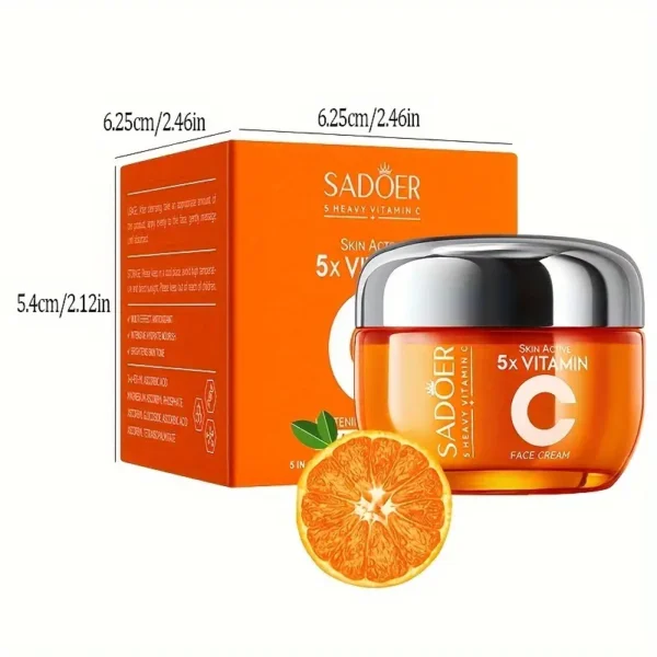 Multi-Functional Moisturizing Cream With Vitamin C, Hydrating And Whitening Face Cream For All Skin Types - Image 7