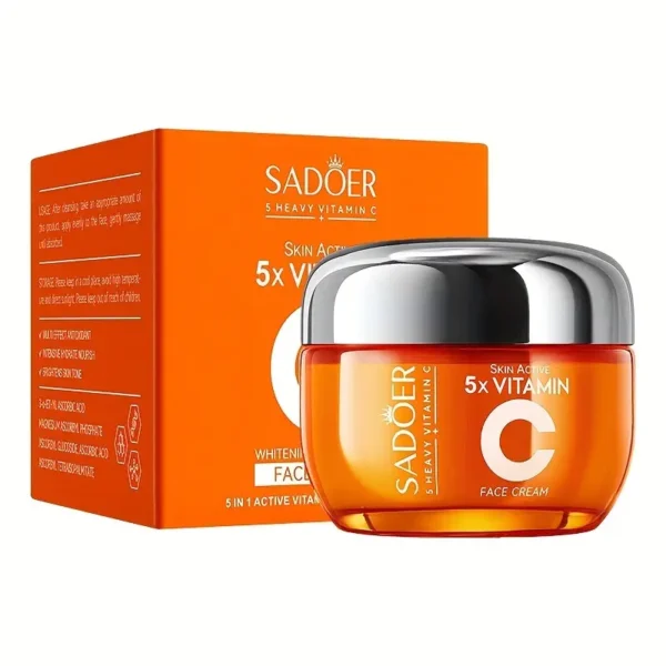 Multi-Functional Moisturizing Cream With Vitamin C, Hydrating And Whitening Face Cream For All Skin Types - Image 6