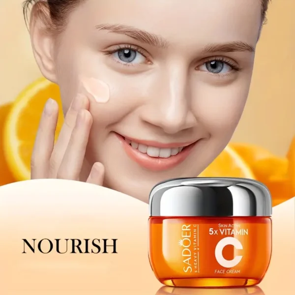 Multi-Functional Moisturizing Cream With Vitamin C, Hydrating And Whitening Face Cream For All Skin Types - Image 4